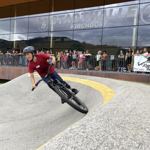 Pumptrack Rennen Kirchdorf Bezirksschulmeisterschaft 2022